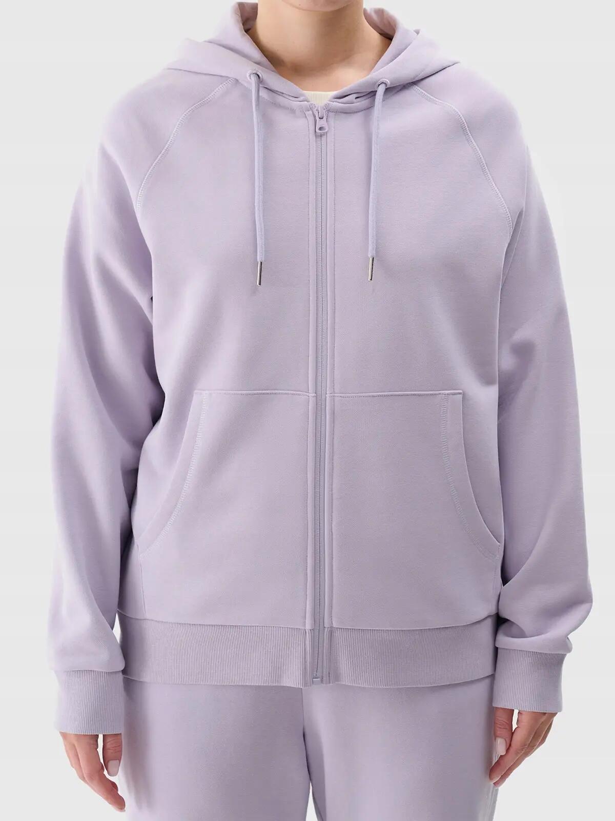 FELPA DA DONNA 4F CON ZIP E CAPPUCCIO XS TSWSF1541 MULTICOLORE 2/6