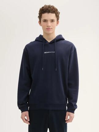 HEREN SPORT HOODIE MET CAPUCHON TOM TAILOR M BLAUW