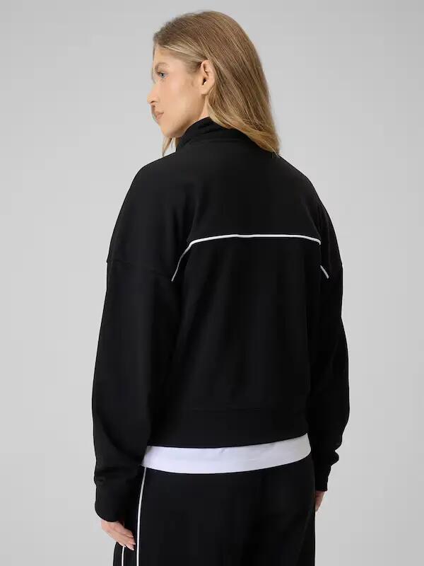 BLUZA DAMSKA DRESOWA 4F SPORTOWA TRENINGOWA NA CO DZIEŃ KOLOR CZARNY 3/10