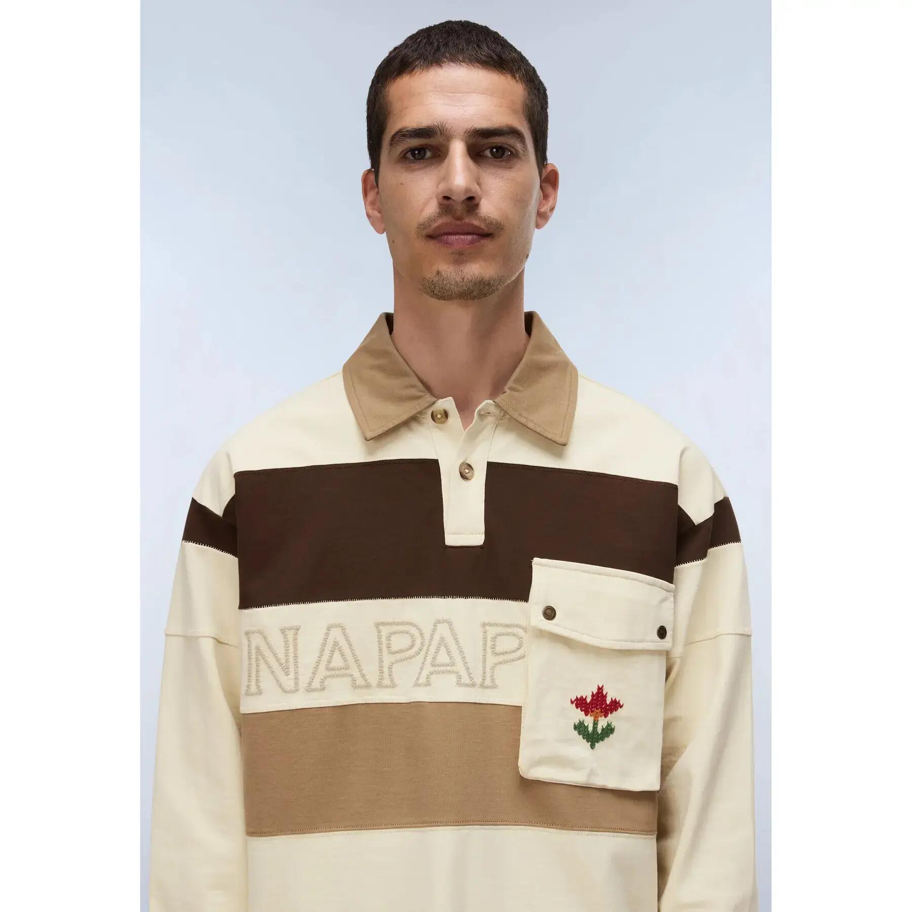 Polo de manga comprida Napapijri E-Bloom 7/7