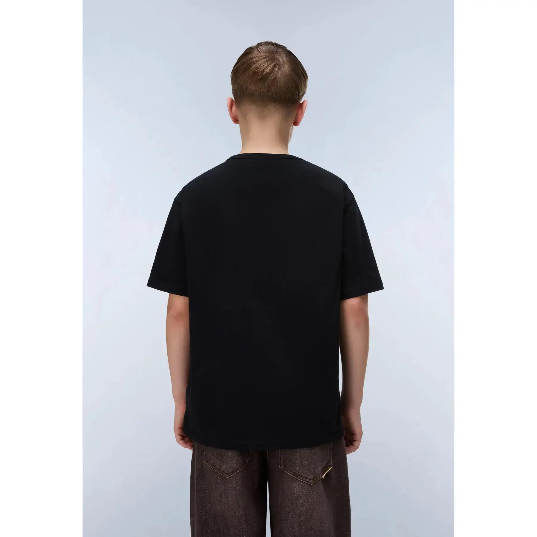 T-shirt enfant Napapijri New Box Logo 4/4