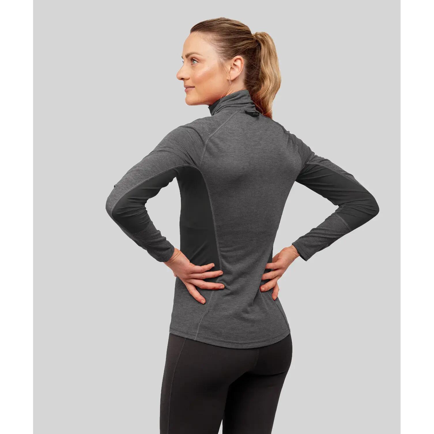 Pull 1/2 zip femme Johaug Aerial Wool Mix 2.0 4/4