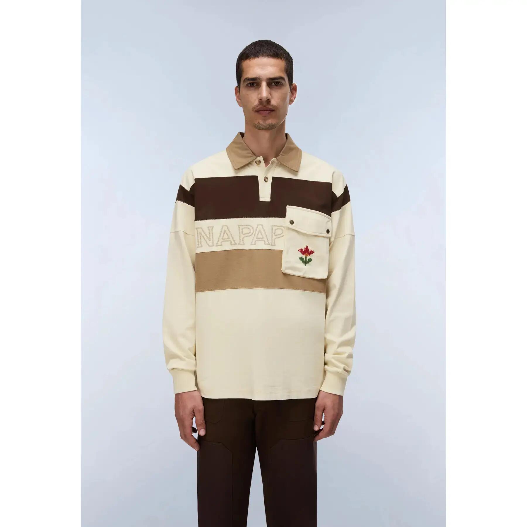 Polo de manga comprida Napapijri E-Bloom 3/7
