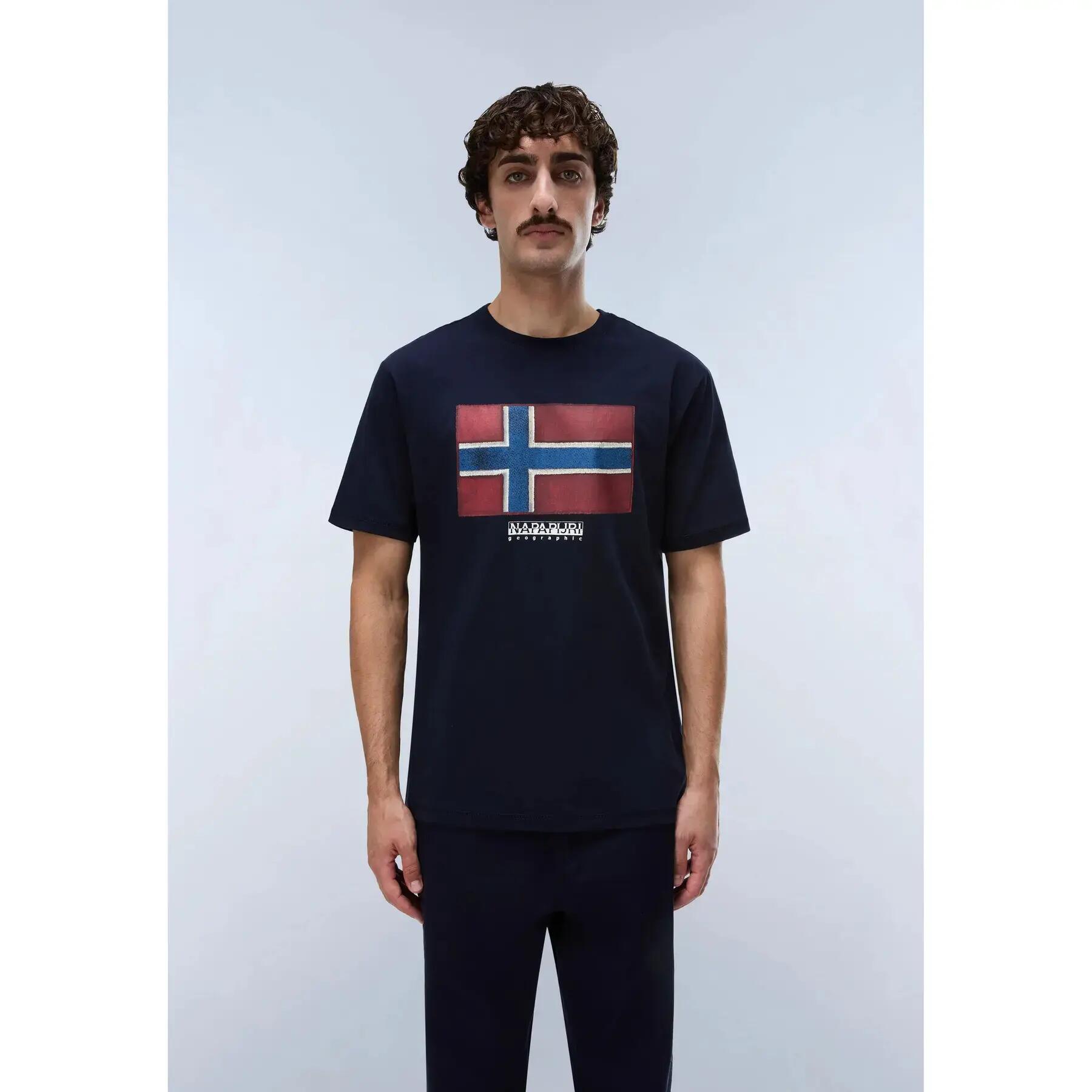 T-shirt Napapijri S-Flag Tiki 3/7