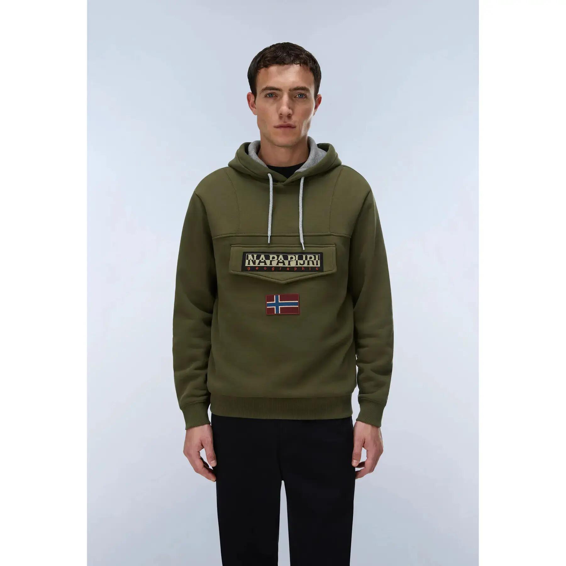 Hoodie Napapijri Burgee Wint 4 3/6