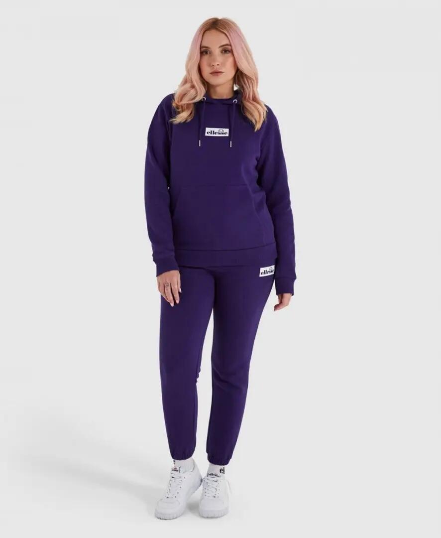 ELLESSE BLUZA DAMSKA Z KAPTUREM SPORTOWA KOLOR NIEBIESKI 4/5
