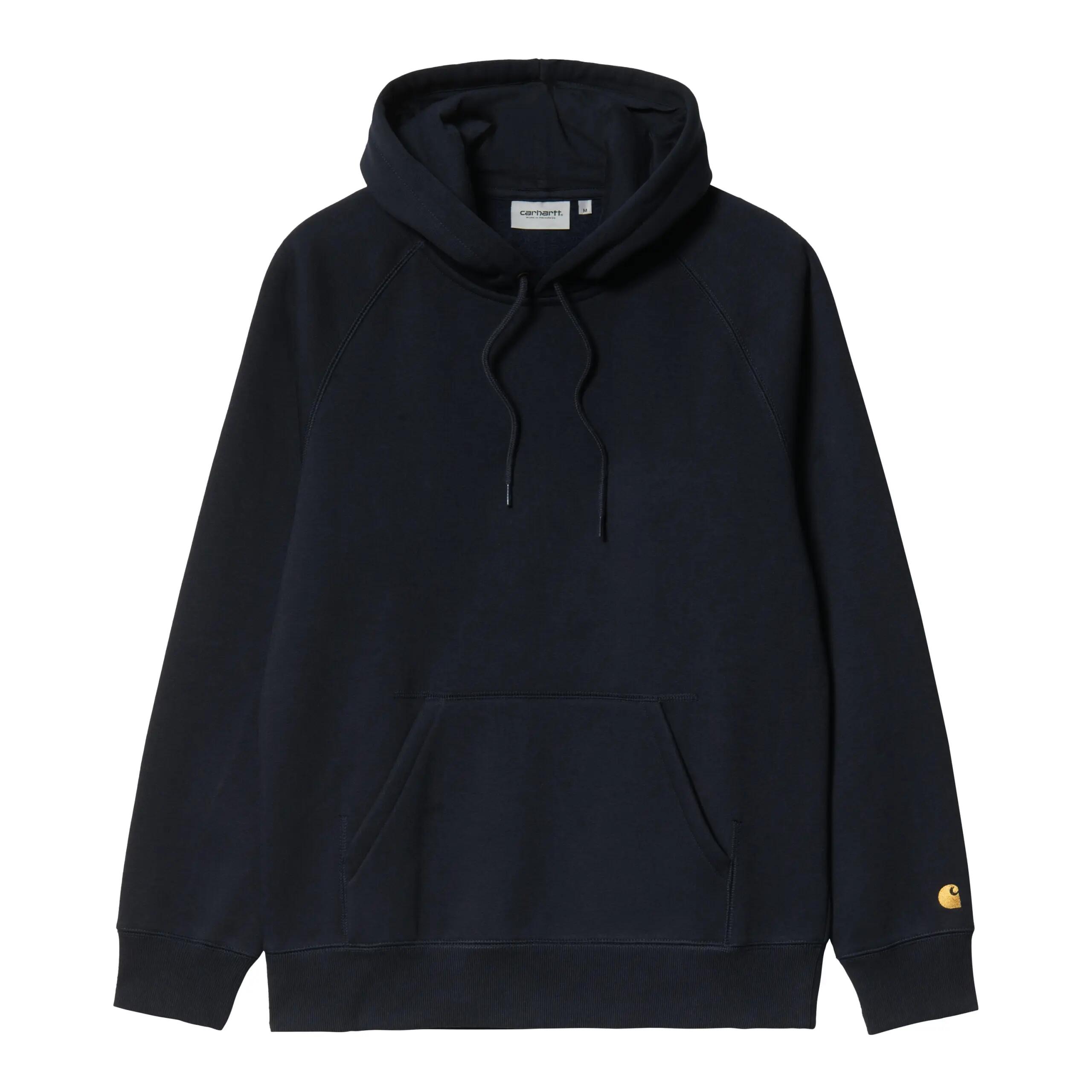 BLUZA MĘSKA CARHARTT WIP HOODED CHASE SWEAT I026384-00HXX  KOLOR NIEBIESKI 4/6