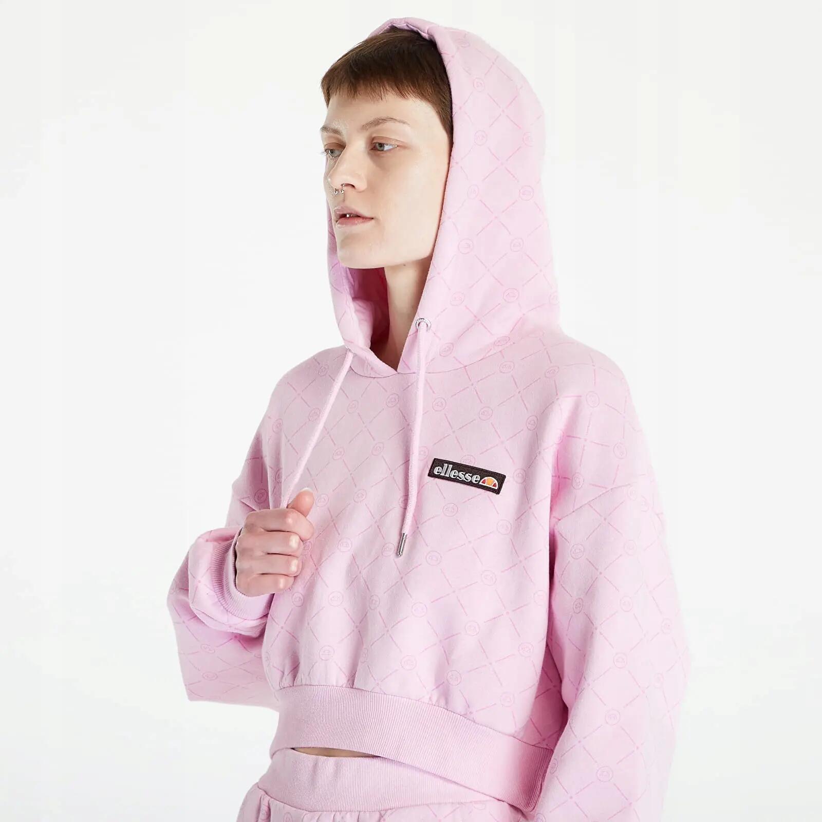ELLESSE BLUZA DAMSKA Z KAPTUREM SPORTOWA KOLOR BEŻOWY