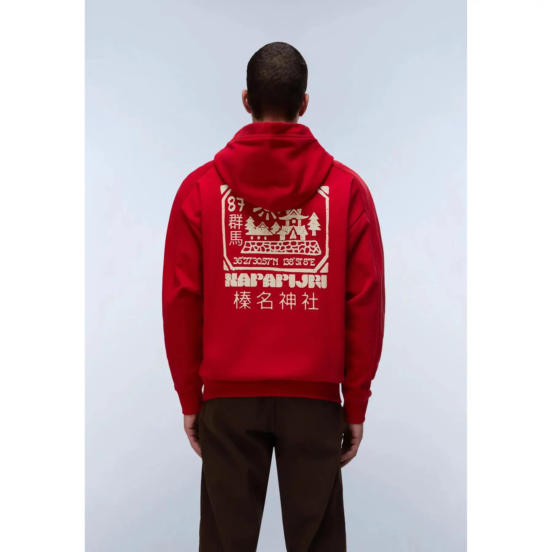 Sweatshirt à capuche Napapijri Teza 5/7