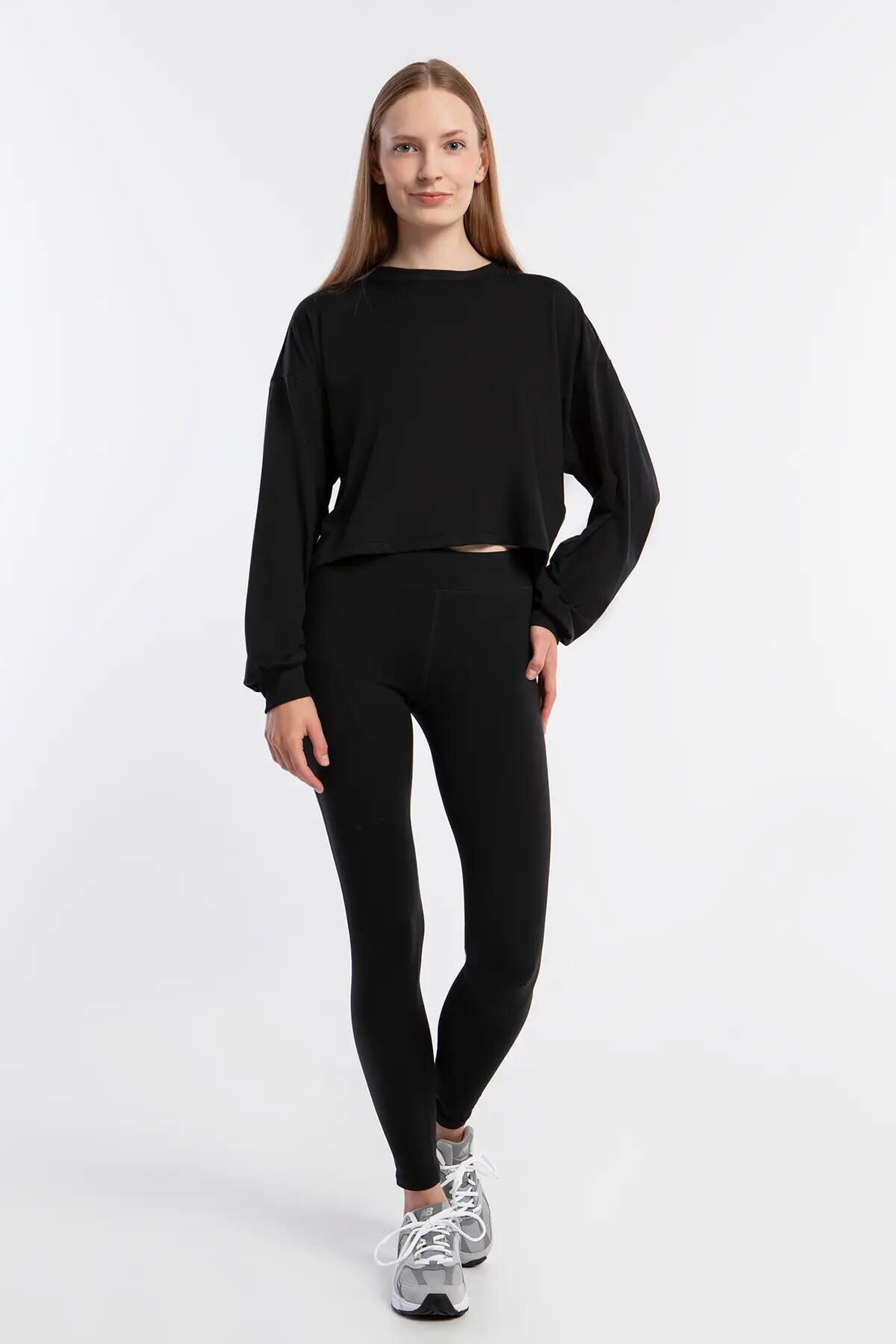 DAMSKA BLUZA ROXY NATUR ACTIV LS J KTTP ERJKT03990-KVJ0 KOLOR CZARNY 2/5