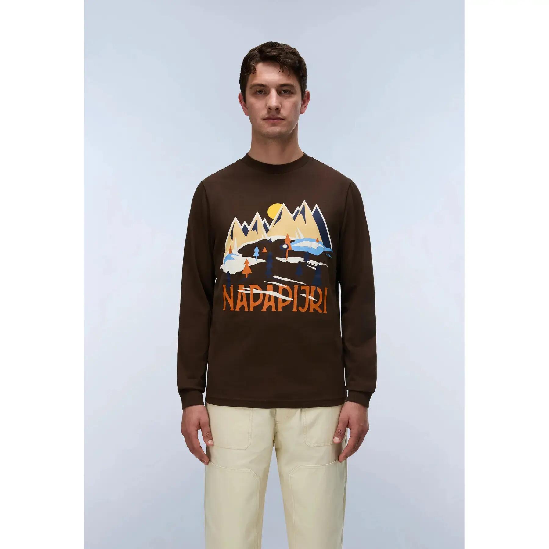 T-shirt met lange mouwen Napapijri 3/6