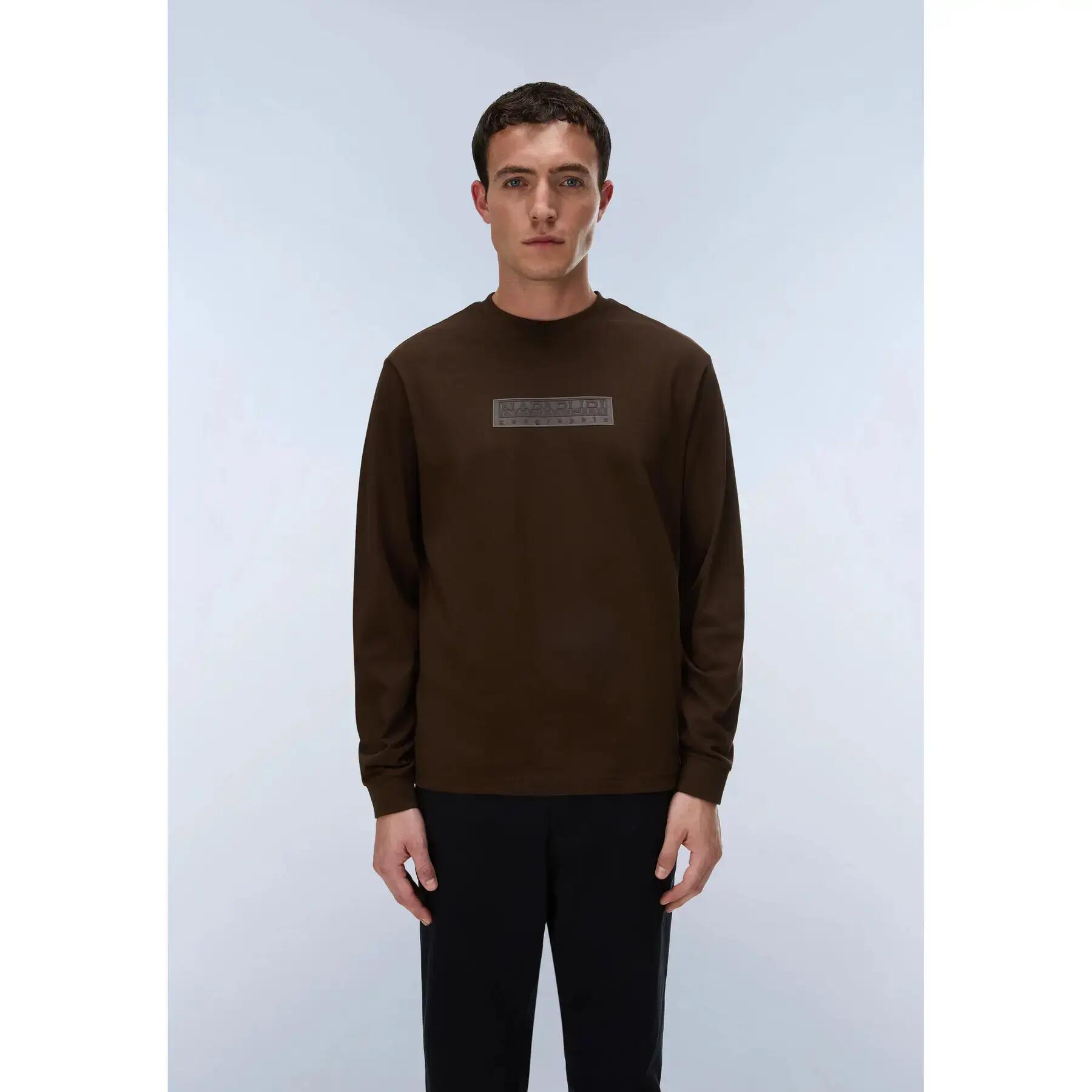 Sweatshirt en cotton Napapijri Box Logo 7/7
