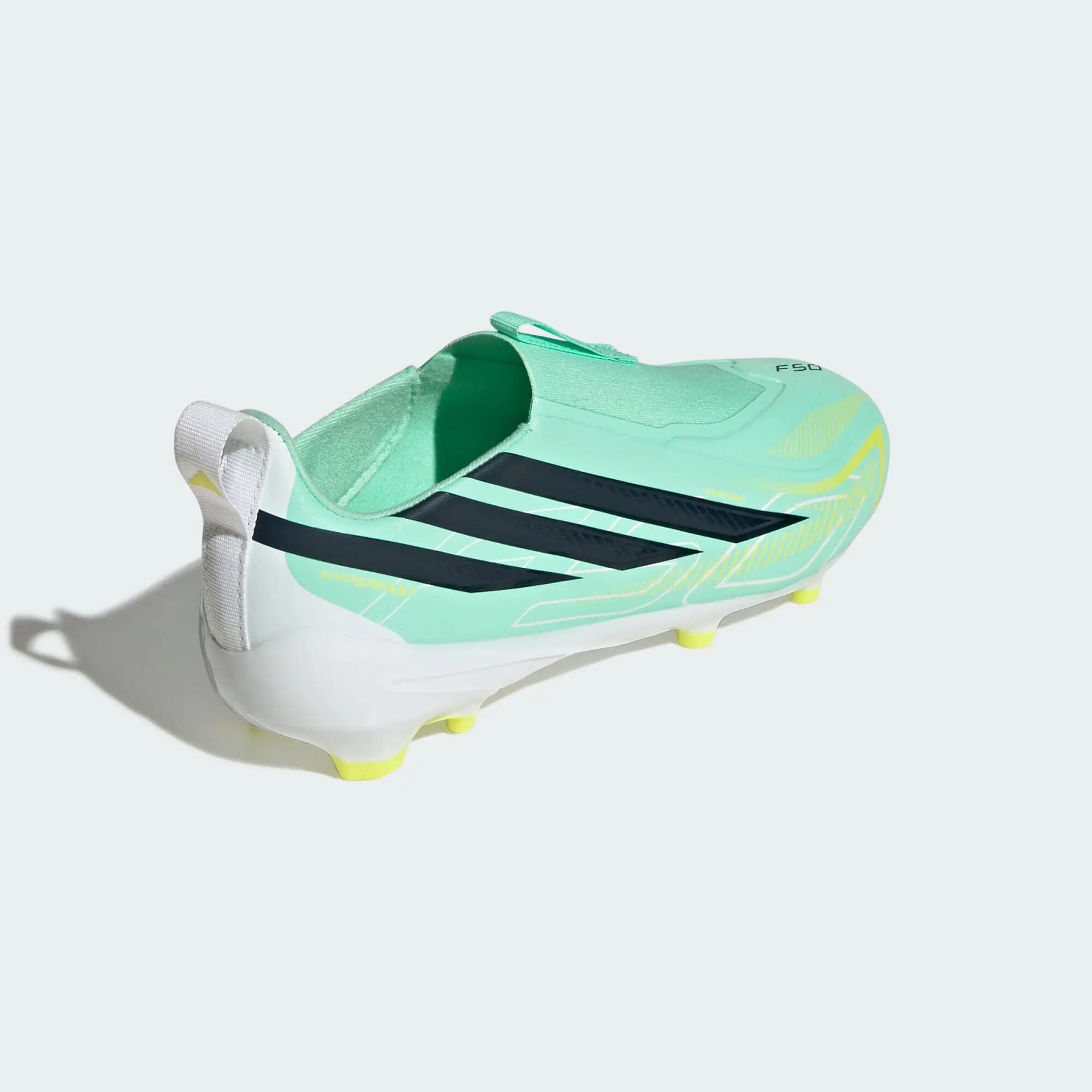 F50 Hyperfast League Laceless Firm Ground Voetbalschoenen Kids 7/8