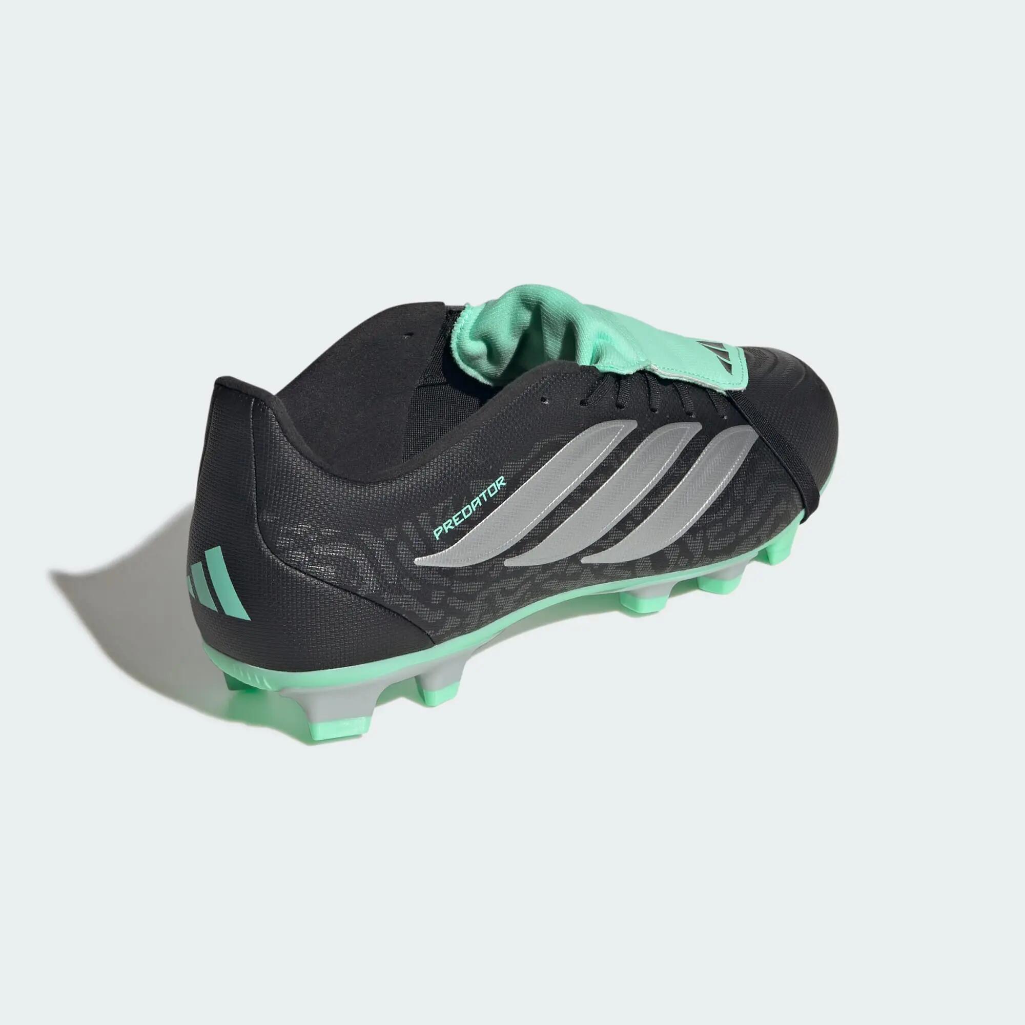 Bota de fútbol con lengüeta plegable Predator Club césped natural 7/8