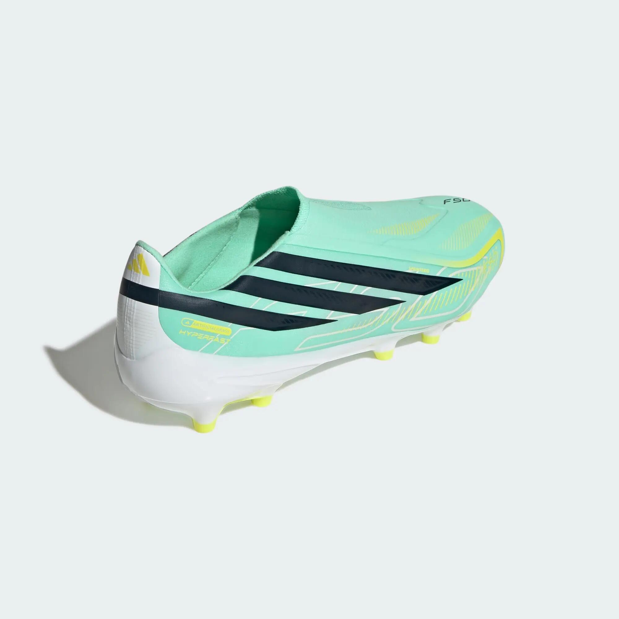 Chaussure de football sans lacets F50 HYPERFAST LEAGUE Terrain synthétique 7/8