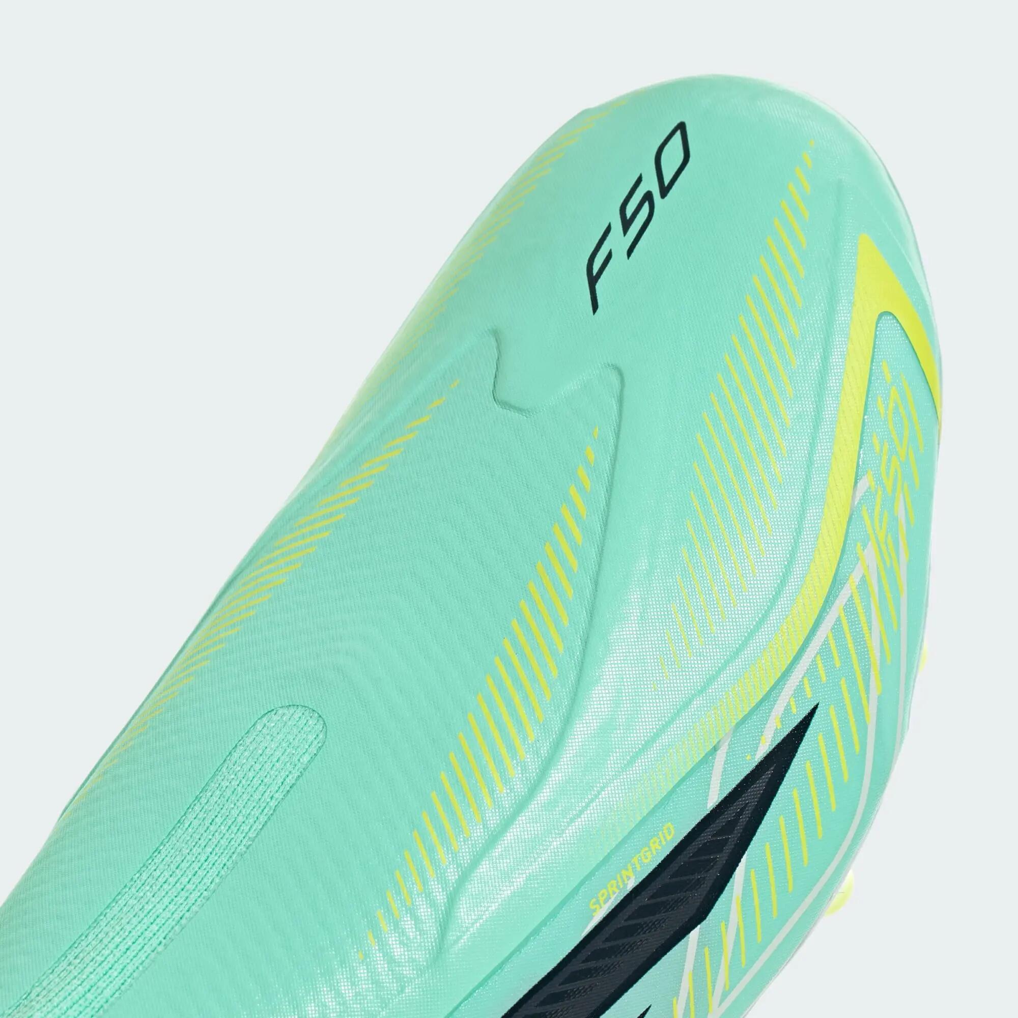 Chaussure de football sans lacets F50 HYPERFAST LEAGUE Terrain synthétique 6/8