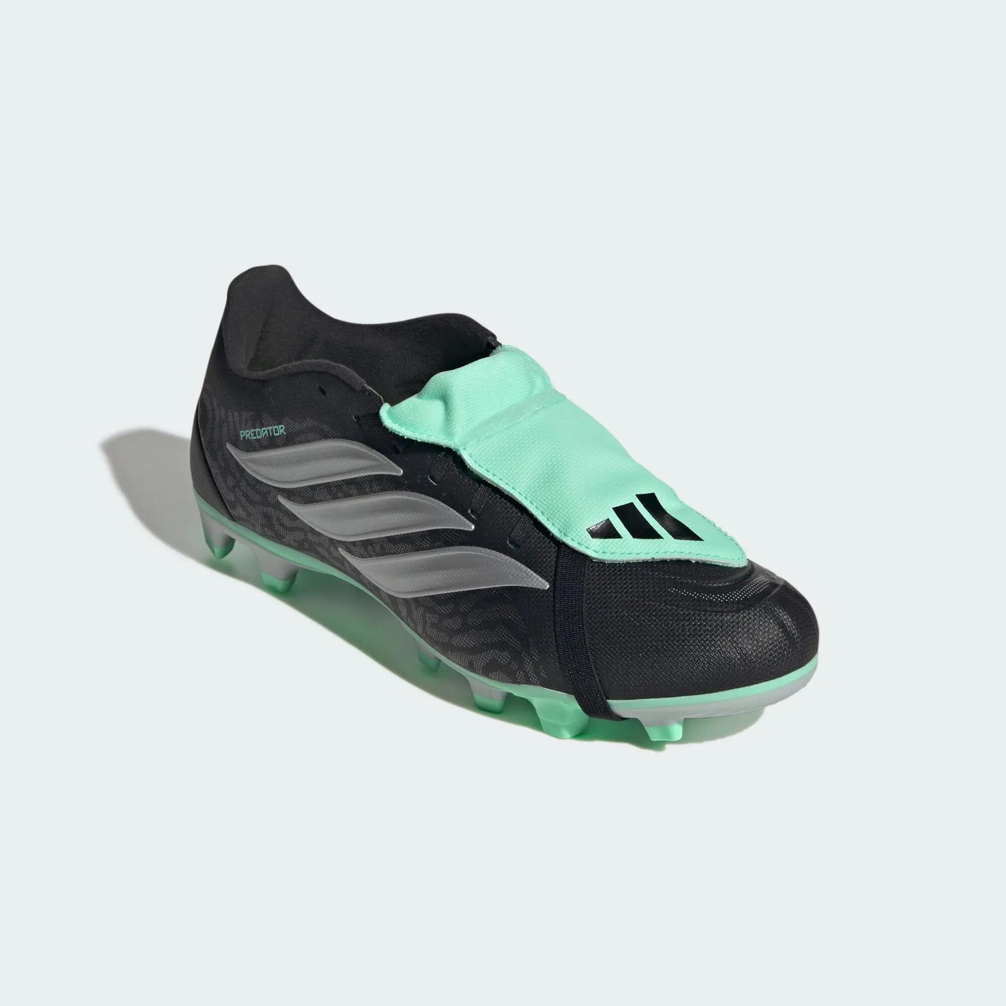 Bota de fútbol con lengüeta plegable Predator Club césped natural 4/8