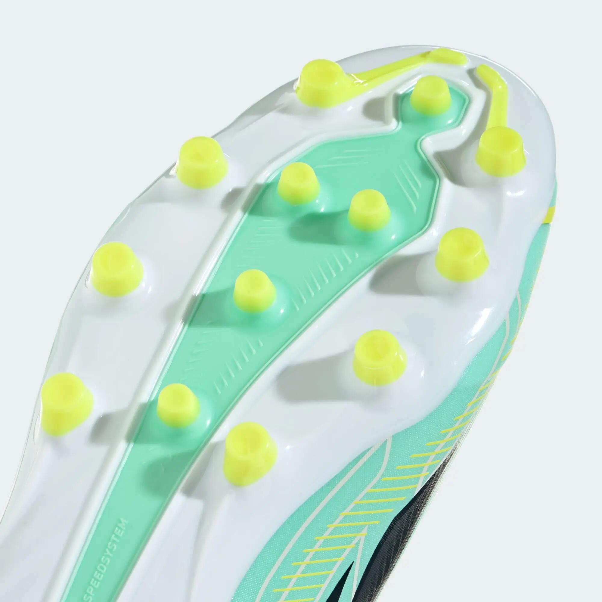 Chaussure de football sans lacets F50 HYPERFAST LEAGUE Terrain synthétique 5/8