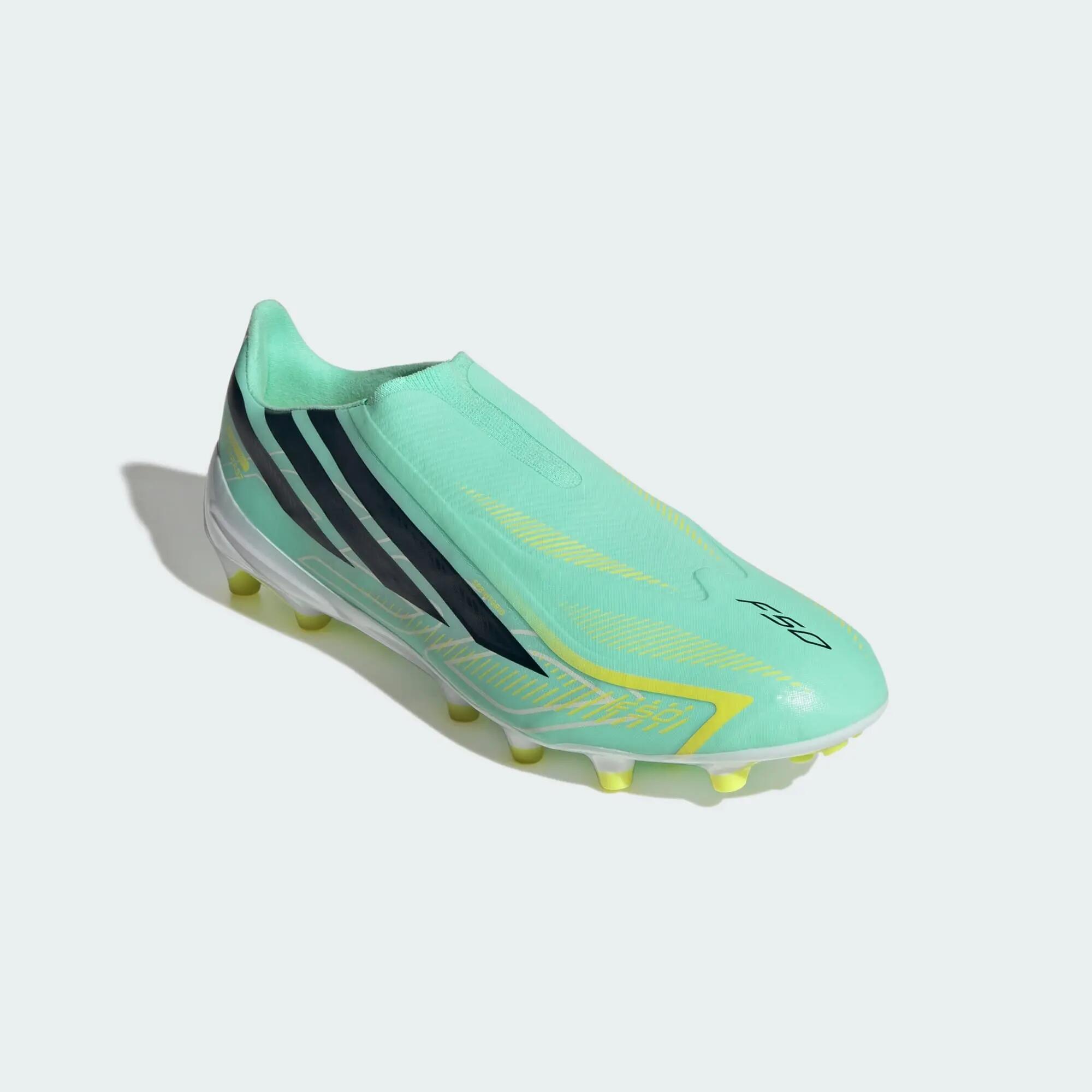 Chaussure de football sans lacets F50 HYPERFAST LEAGUE Terrain synthétique 4/8