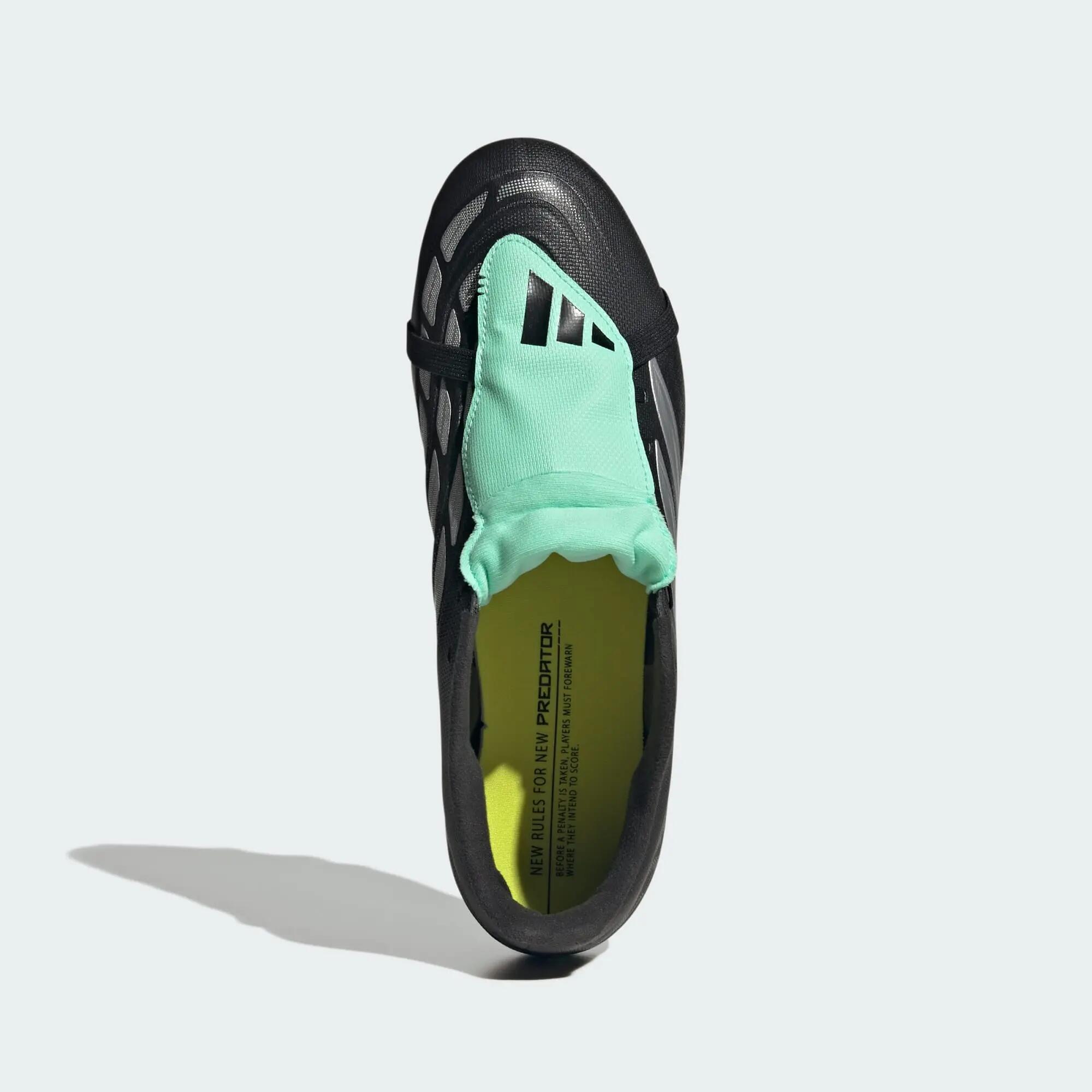 Bota de fútbol con lengüeta plegable Predator Club césped natural 2/8