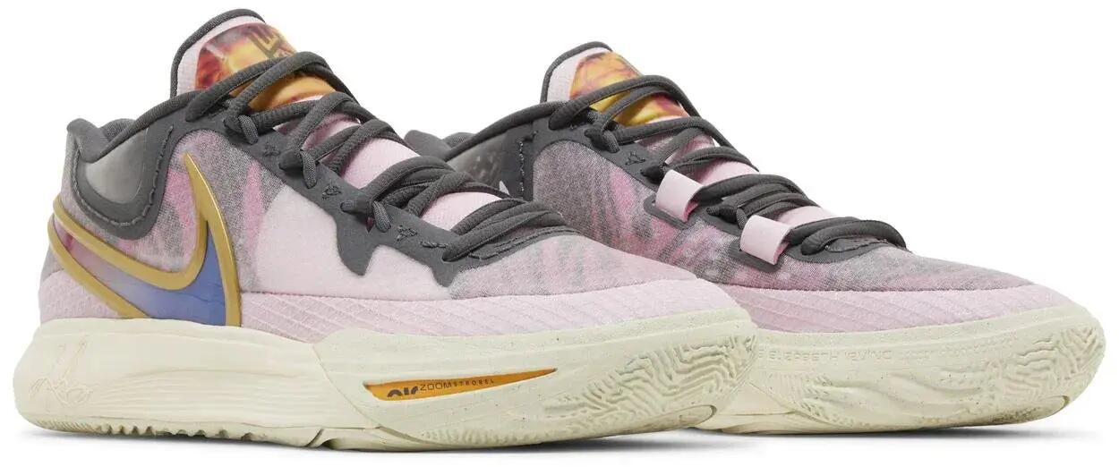 Chaussures de basketball Nike Kyrie ASW roses pour hommes 5/5