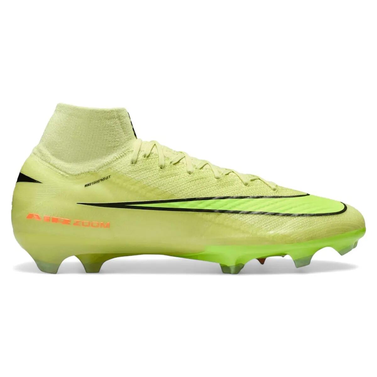 Nike Mercurial Superfly 10 Elite FG Voetbalschoenen Groen/Volt/Carmina 1/6