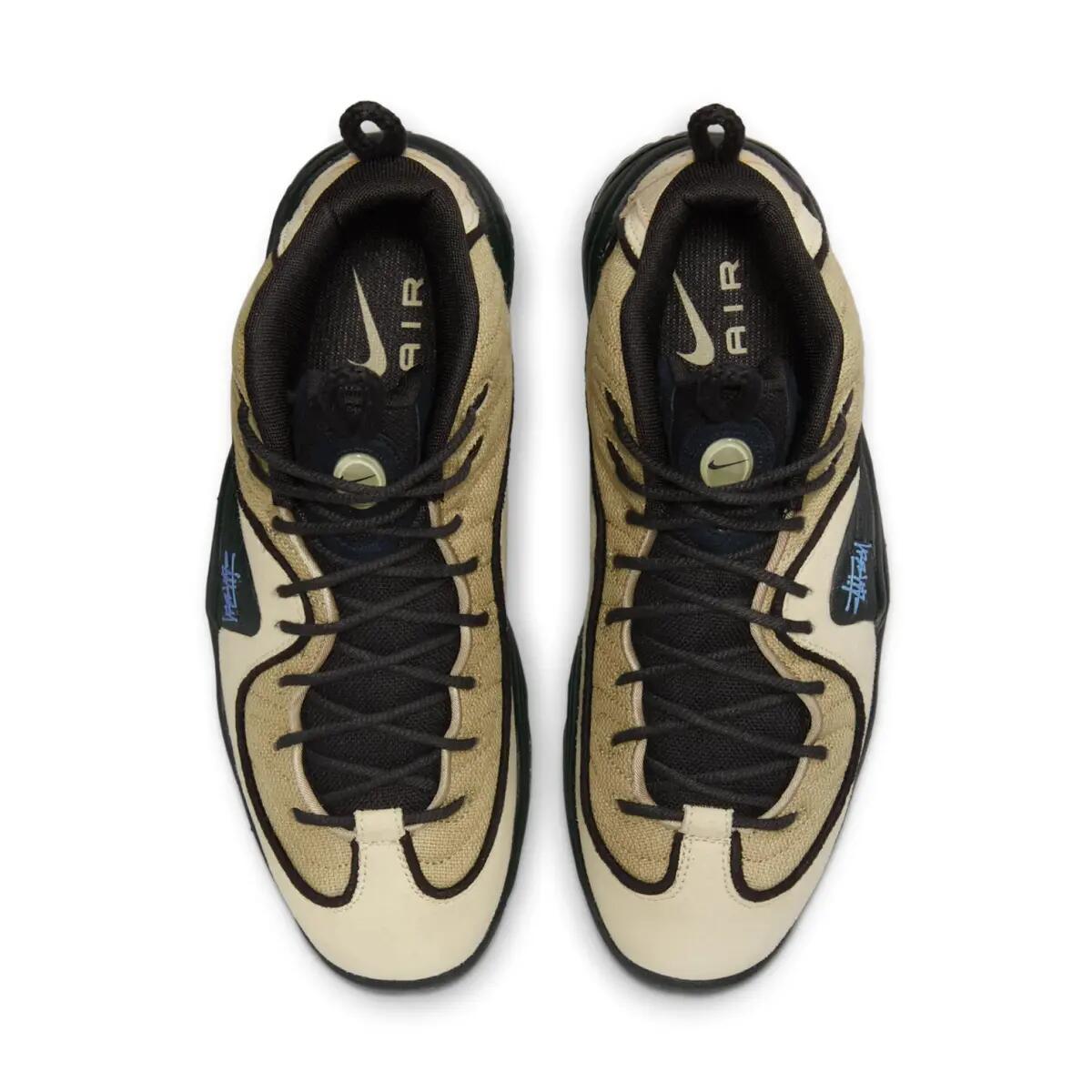 Nike Air Penny 2 Stussy Rattan Limestone 4/6