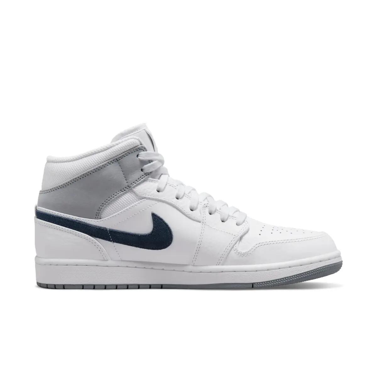 Jordan 1 Mid Paris White 2/6