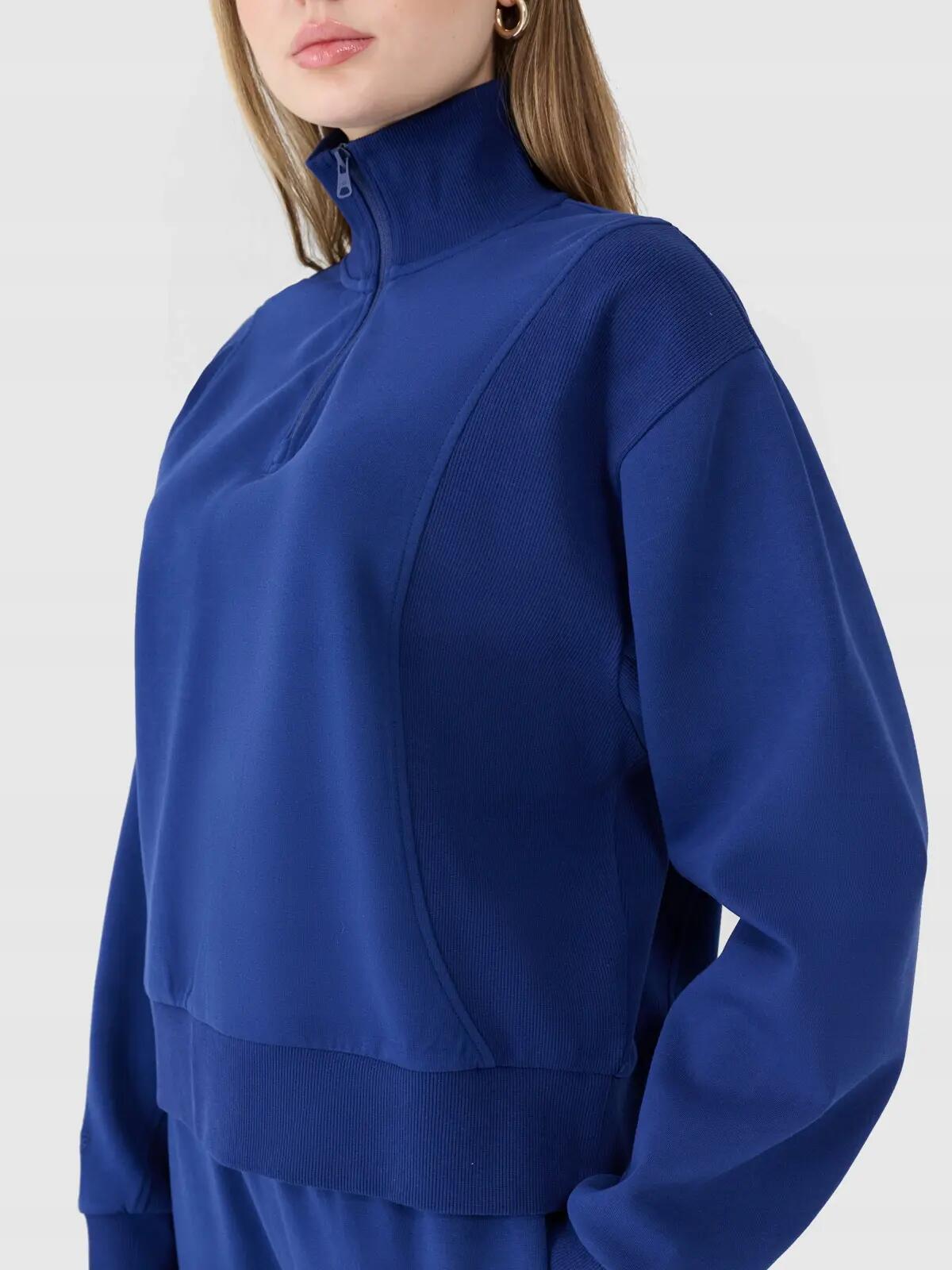 BLUZA DRESOWA DAMSKA 4F XL BEZ KAPTURA TSWSF1545 KOLOR WIELO KOLOROWY