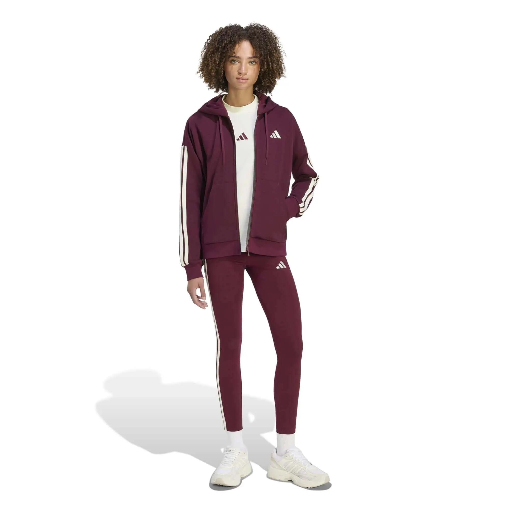 Sweat Adidas Sport W 3S Fl Fz Hd Femme 4/5