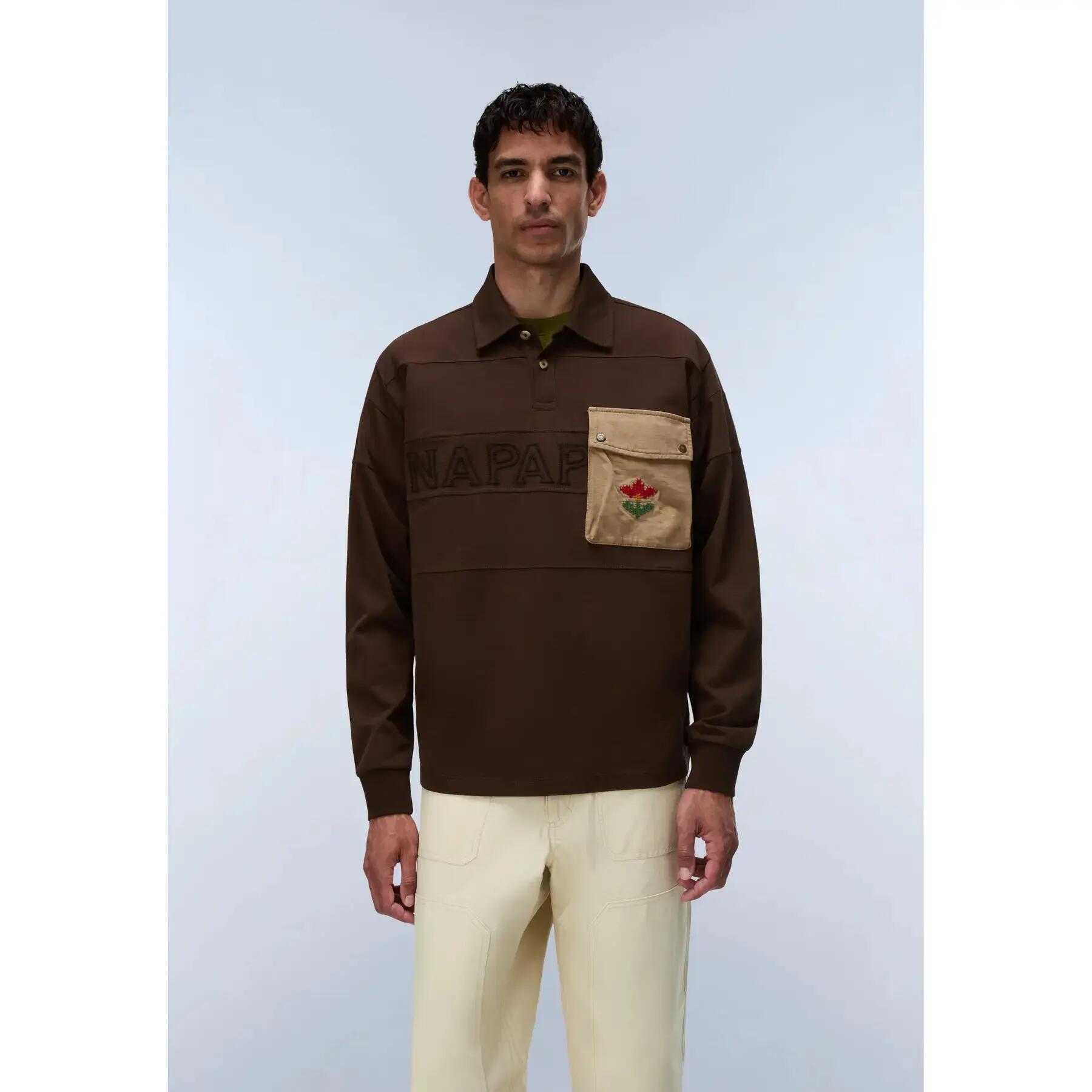 Polo de manga comprida Napapijri E-Bloom 3/7