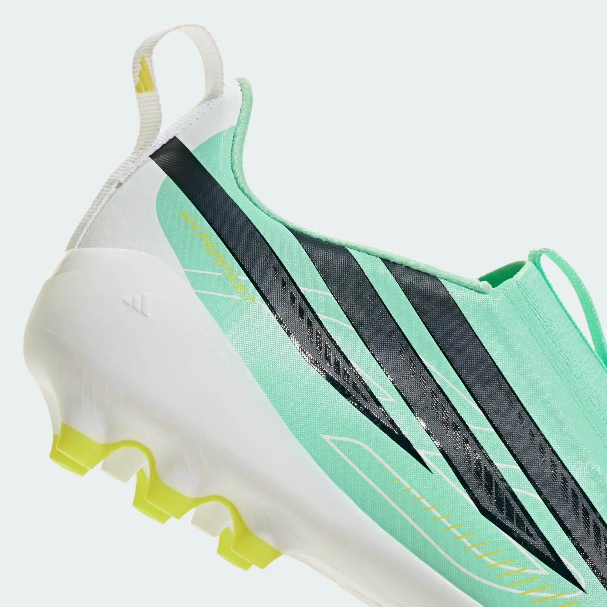 Scarpe da calcio F50 HYPERFAST LEAGUE Laceless Artificial Ground Kids 6/8
