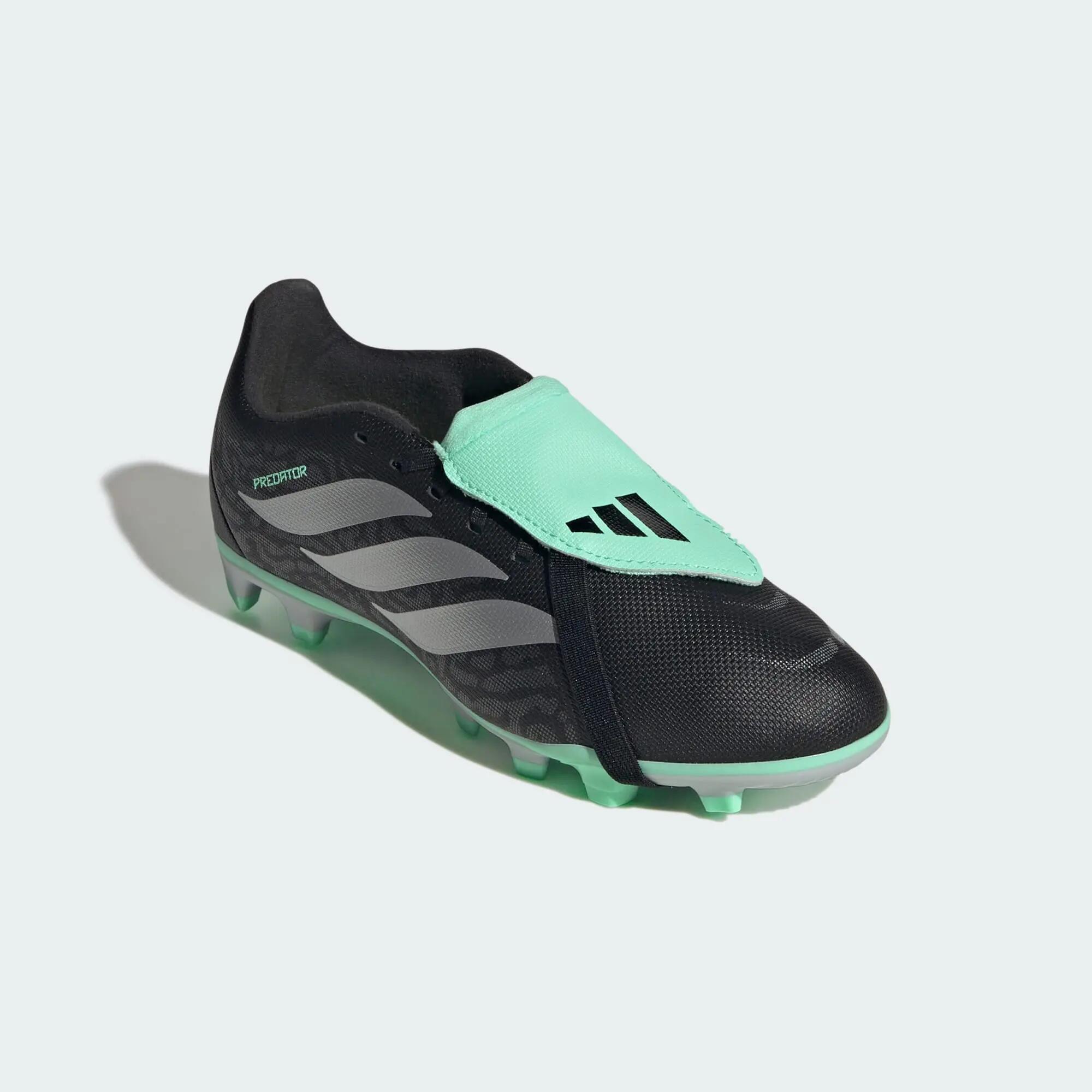 PREDATOR CLUB Kids Fußballschuh, feste Böden/Multi Ground, umschlagbare Zunge 4/8