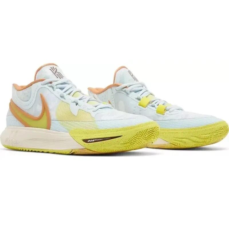 Chaussures de basketball Nike Sportowe Kyrie jaunes pour hommes 5/5