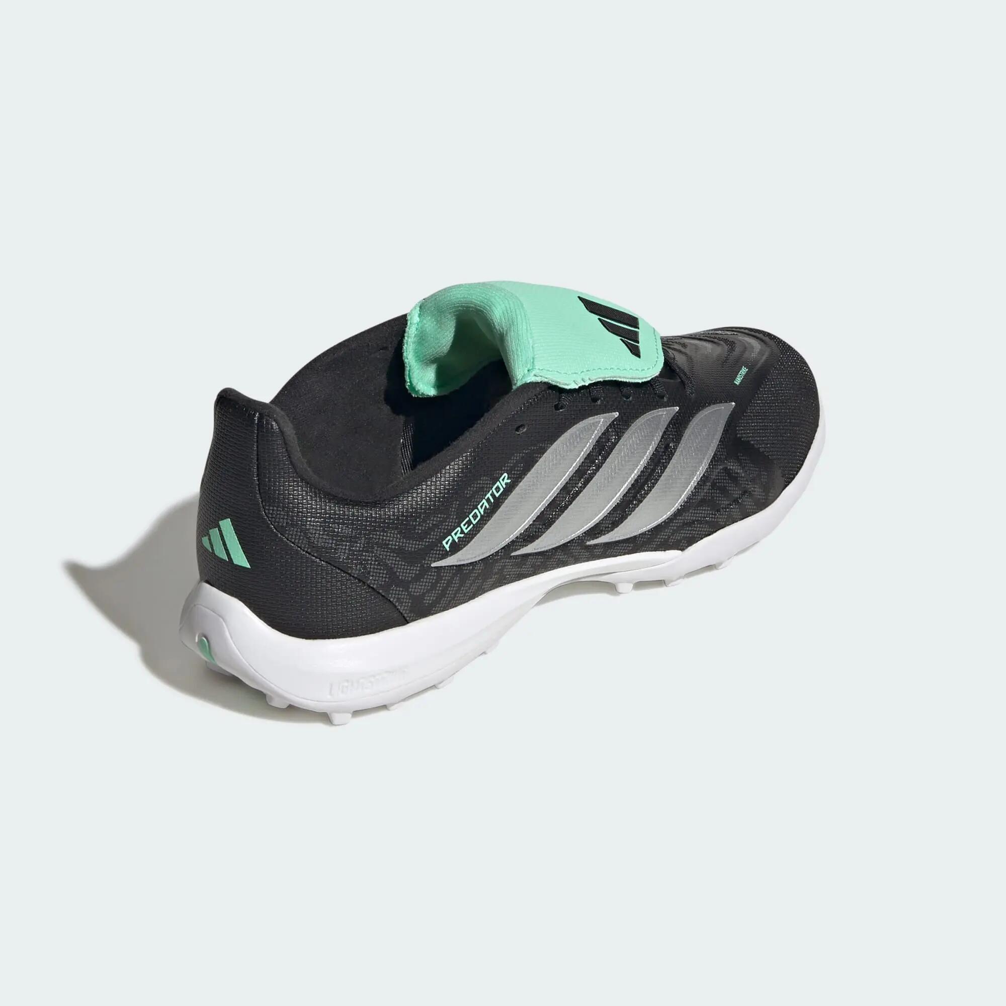 Scarpe da calcio Predator League Fold-Over Tongue Turf per bambini e bambine 7/8