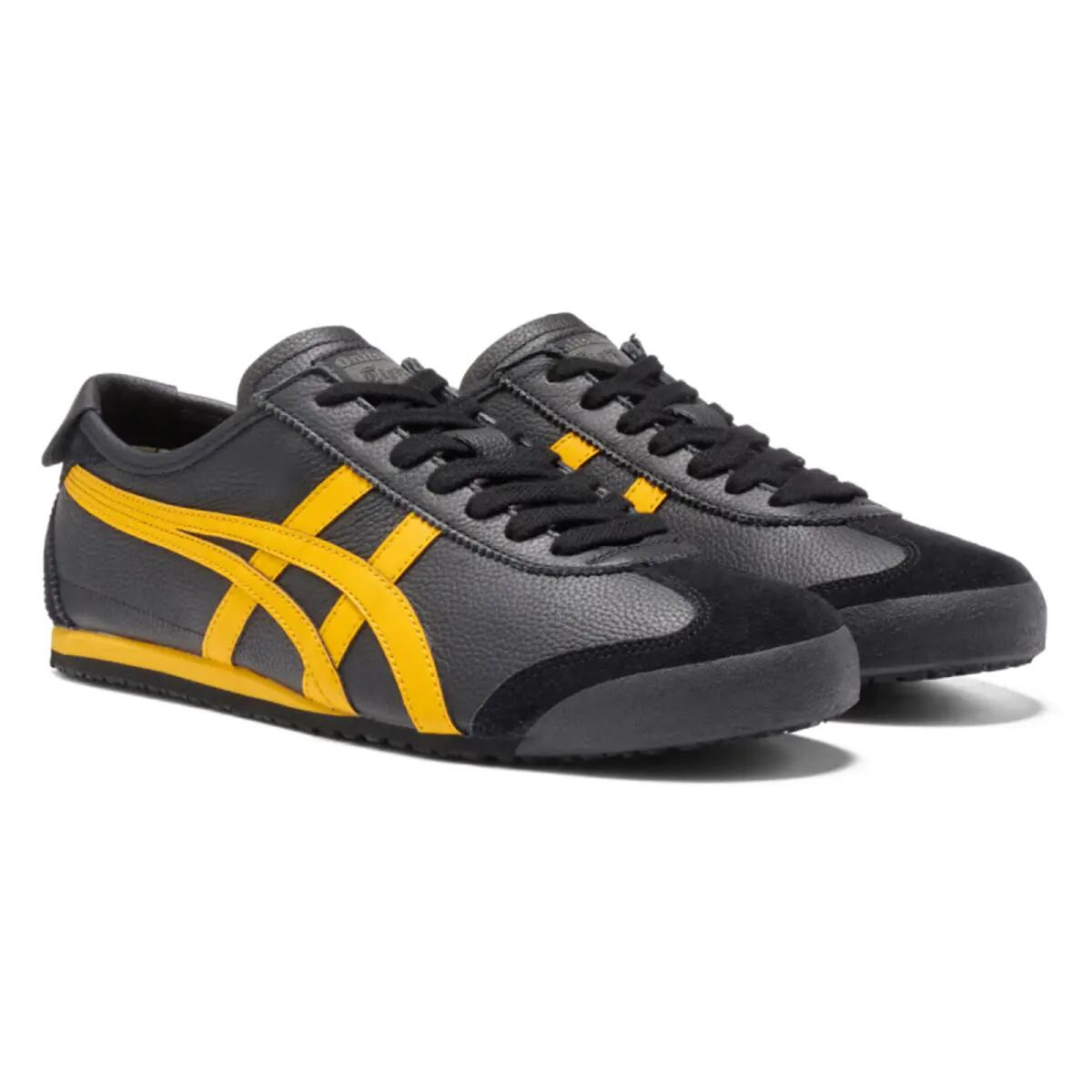 Onitsuka Tiger Mexico 66 Black Yellow 2/6