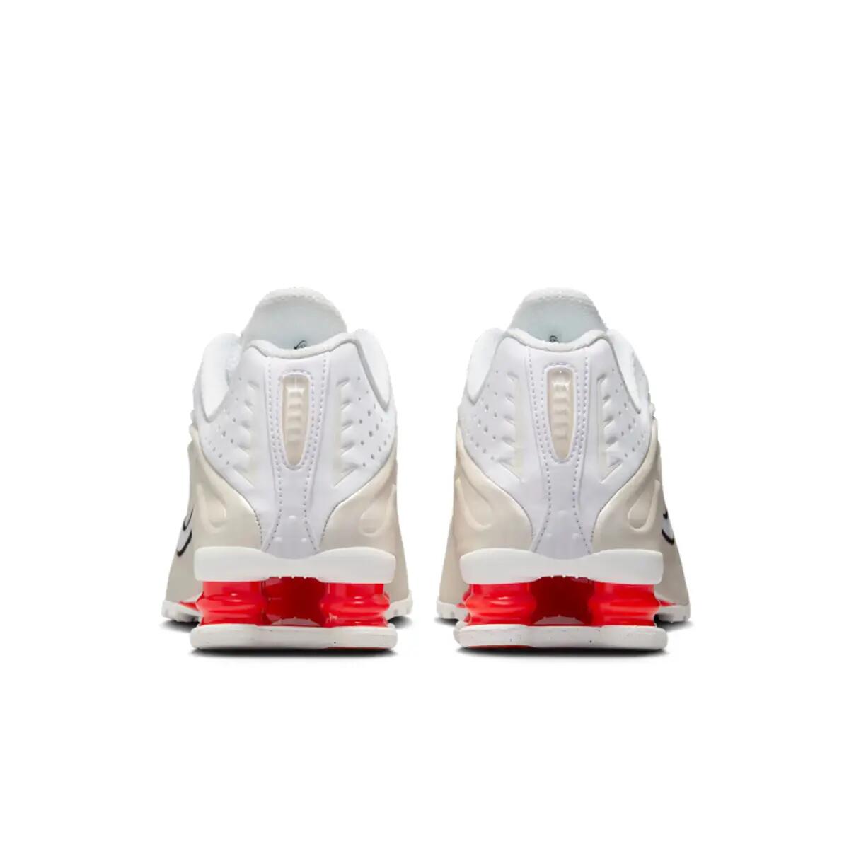 Nike Shox R4 White Phantom Picante Red (Women's) 6/6