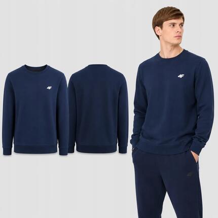 BLUZA MĘSKA DRESOWA 4F BEZ KAPTURA NIEROZPINANA 4XL M2549 KOLOR SZARY