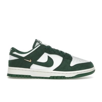 Scarpe Nike Dunk Low Donna Bianco/Verde Foresta/Oro Metallico