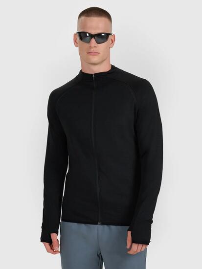 BLUZA MĘSKA 4F SPORTOWA TRENINGOWA SZYBKOSCHNĄCA TFSWM575 XL KOLOR CZERWONY