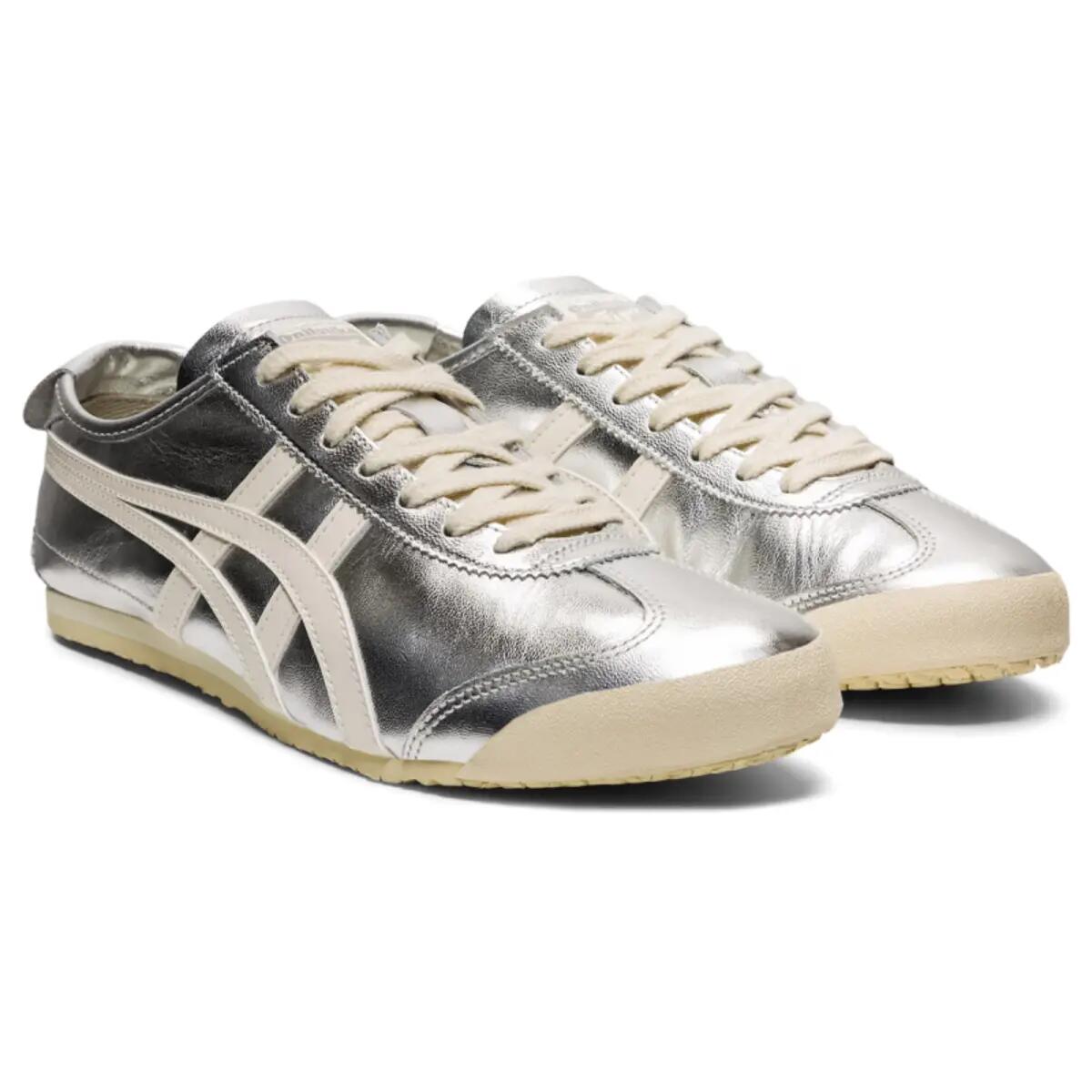 Onitsuka Tiger Mexico 66 Silver Off White 3/6