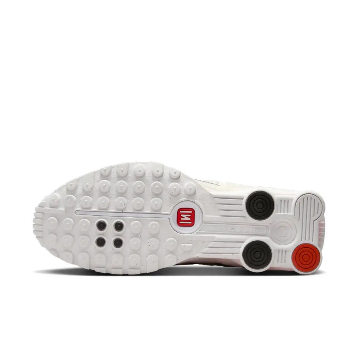 Nike Shox R4 White Phantom Picante Red (Women's) 3/6
