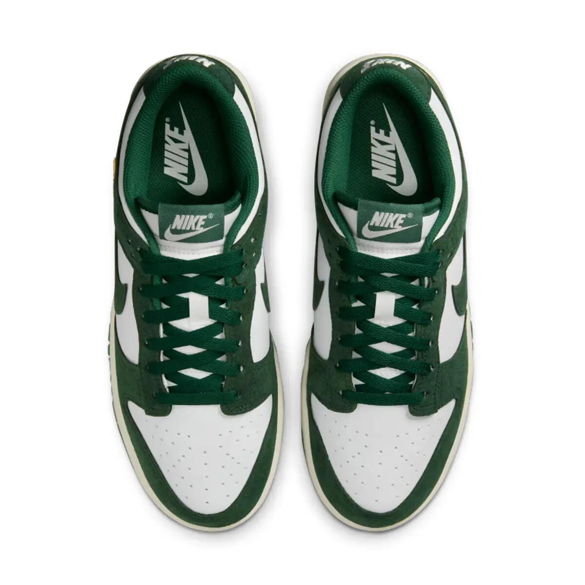 Nike Dunk Low Gorge Green Gold Mini Swoosh (Women's) 5/6