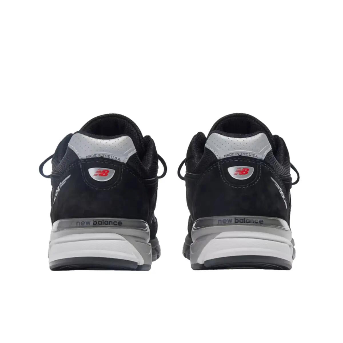 New Balance 990v4 MiUSA Zwart Zilver 3/6