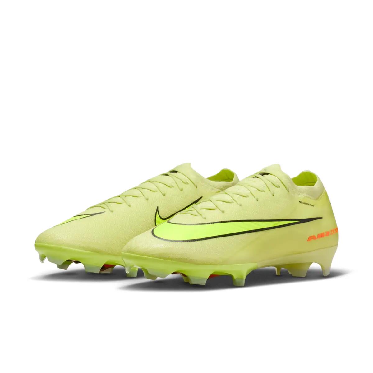 Nike Mercurial Vapor 16 Elite FG Limelight Hyper Crimson 3/6