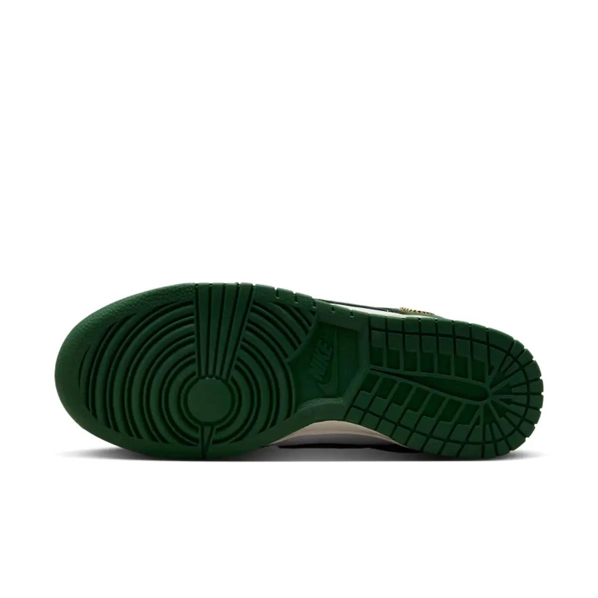 Nike Dunk Low Gorge Green Gold Mini Swoosh (Women's) 3/6