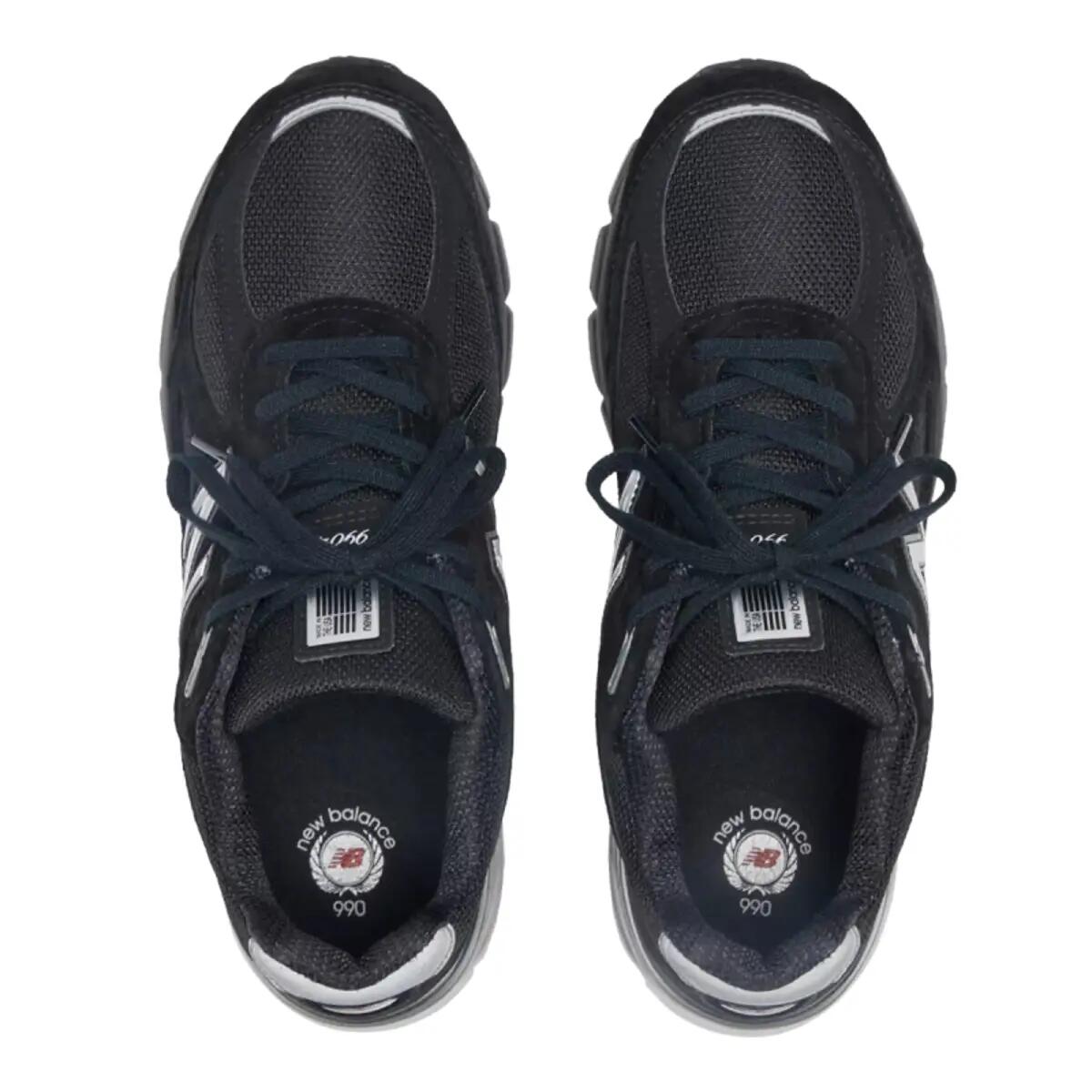 New Balance 990v4 MiUSA Zwart Zilver 2/6
