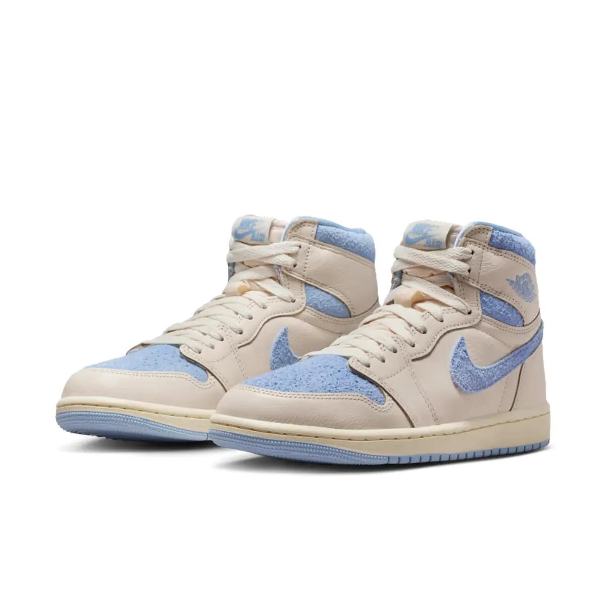 Air Jordan 1 Retro High OG Pale Ivory Psychic Blue (Women's) 4/6