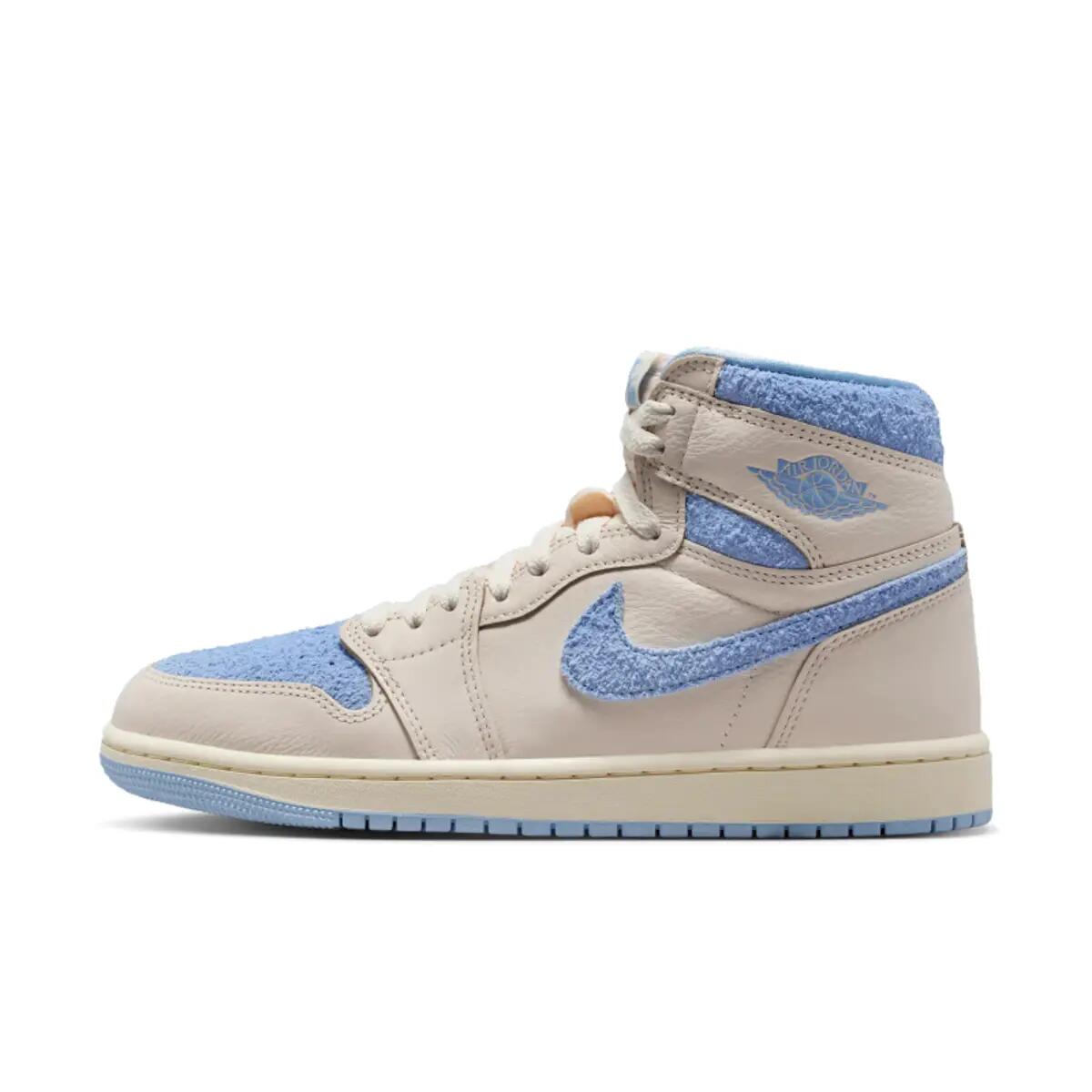 Air Jordan 1 Retro High OG Pale Ivory Psychic Blue (Women's) 2/6