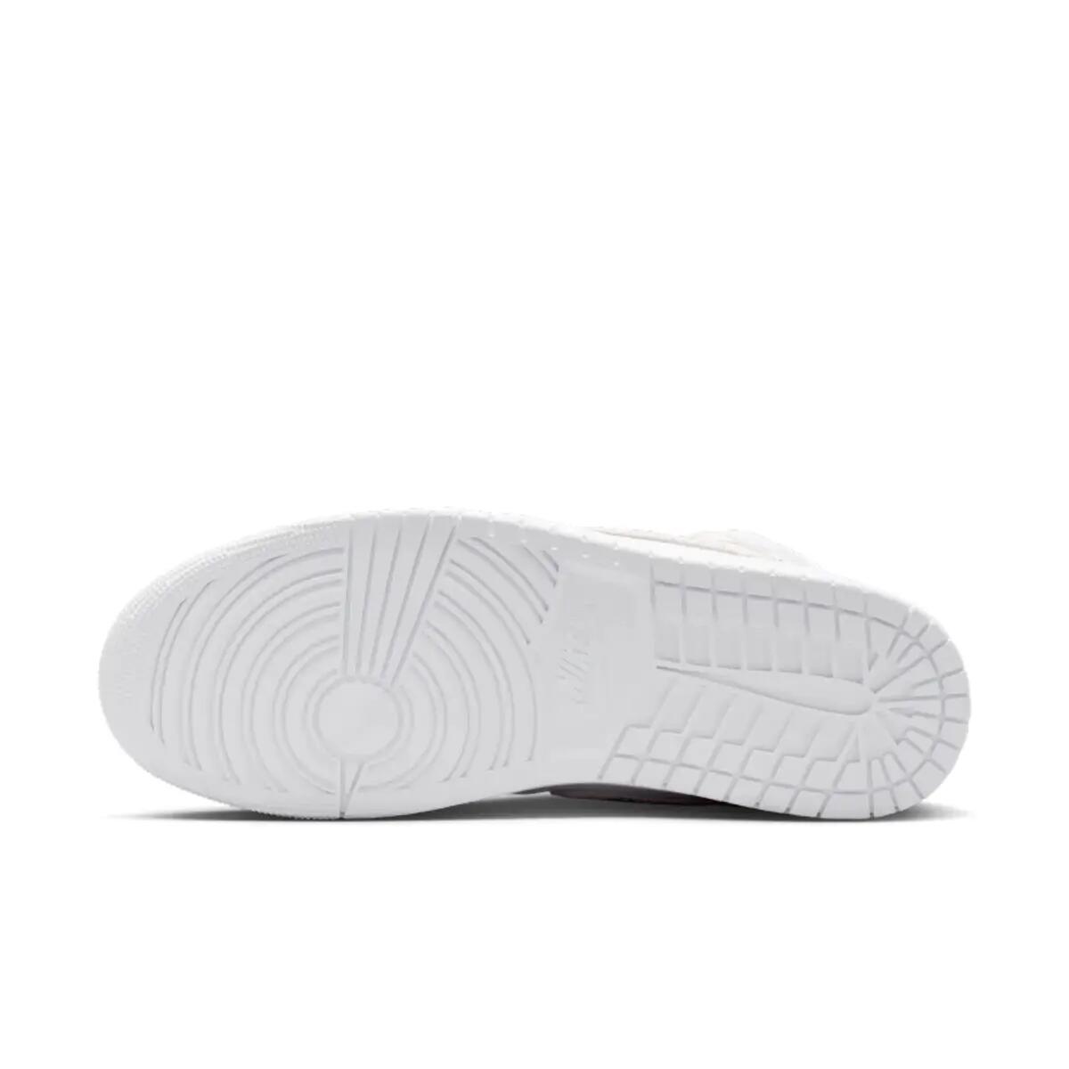 Jordan 1 Mid SE Distressed White Field Silver 3/6